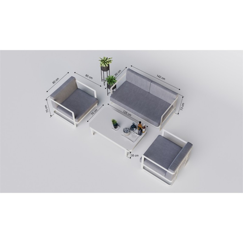 Gardenini - Лаунж зона Gardenini Villino White Gardenini - Лаунж зона Gardenini Villino White