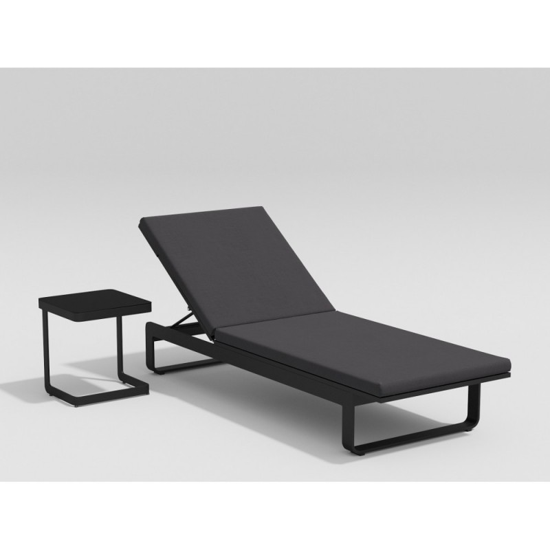 Gardenini - Столик для шезлонга Gardenini Villino black