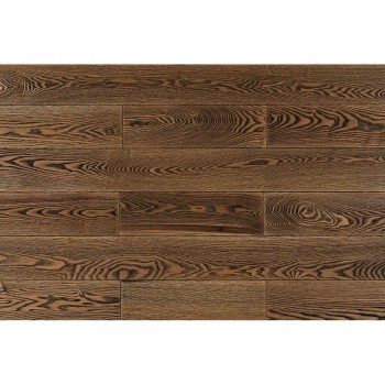 Массивная доска Amber wood Ясень Ваниль Браш Лак 300-1800х120х18 мм Тёмный
