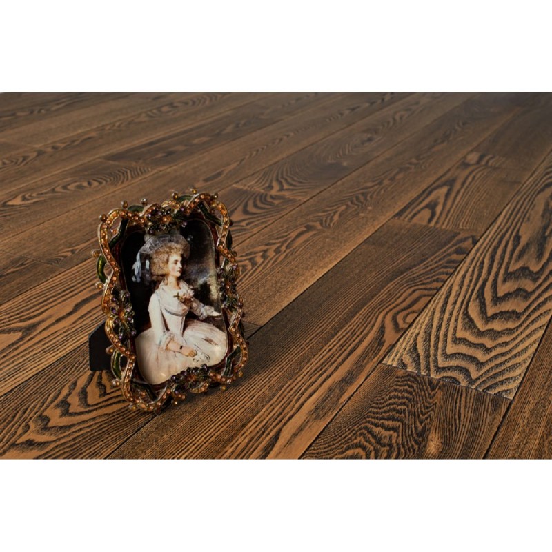 Amber Wood - Массивная доска Amber wood Ясень Ваниль Браш Лак 300-1800х120х18 мм Тёмный Amber Wood - Массивная доска Amber wood Ясень Ваниль Браш Лак 300-1800х120х18 мм Тёмный