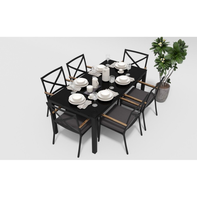 Gardenini - Стол Gardenini Calma Black 180
