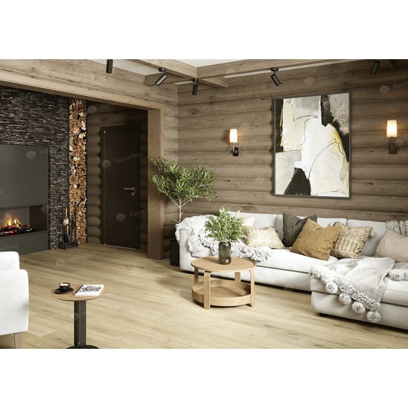 Alpine Floor - Виниловые полы Alpine Floor Premium XL Дуб Сливочный ABA ECO 7-19 Alpine Floor - Виниловые полы Alpine Floor Premium XL Дуб Сливочный ABA ECO 7-19