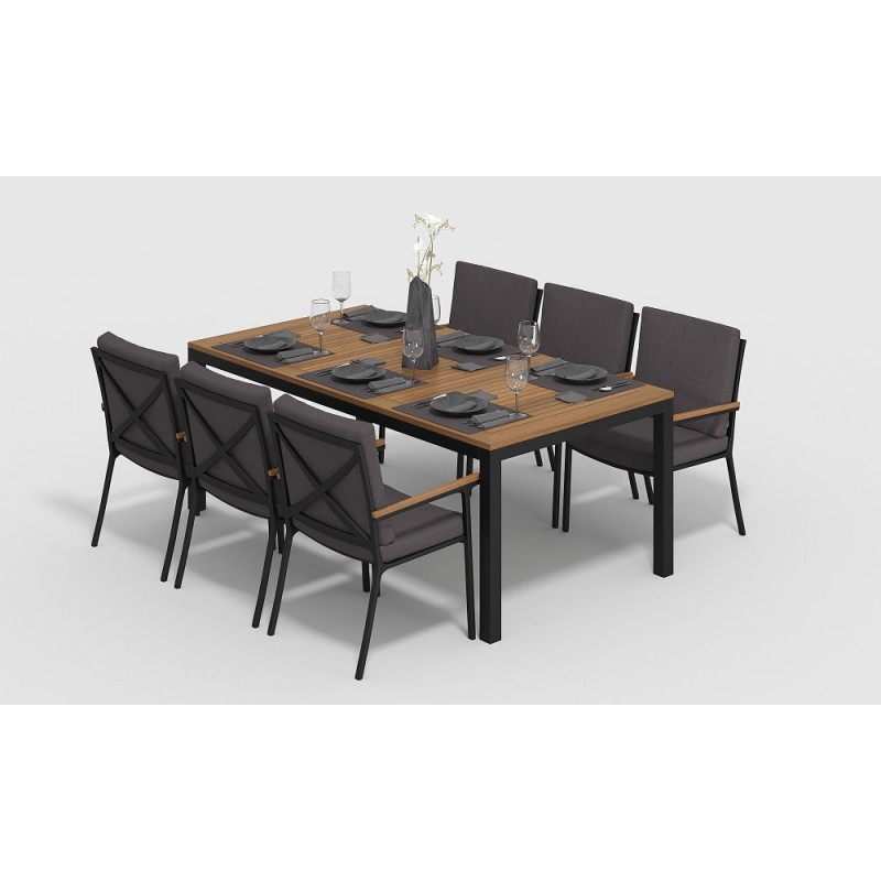 Gardenini - Обеденная зона Gardenini Bella Calma S 200 Цвет: Карбон, антрацит
