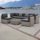 Lite - Комплект мебели из искусственного ротанга Lite Mia Grey