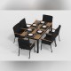Gardenini - Обеденная зона Gardenini Bella Calma S 180 Цвет: Карбон, черный