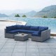 Lite - Комплект мебели из искусственного ротанга Lite Mia Grey Blue