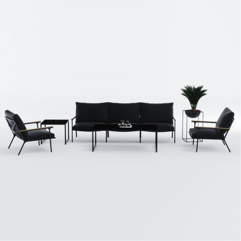 Gardenini - Лаунж зона Gardenini Calma Long Carbon Черный Gardenini - Лаунж зона Gardenini Calma Long Carbon Черный