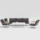 Gardenini - Лаунж зона Gardenini Calma Long White Антрацит Gardenini - Лаунж зона Gardenini Calma Long White Антрацит