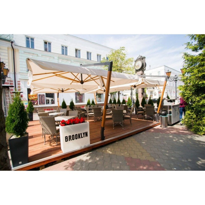 Scolaro - Зонт профессиональный квадратный Scolaro Palladio Braccio Scolaro - Зонт профессиональный квадратный Scolaro Palladio Braccio
