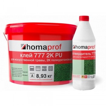 Клей Homaprof для искусственной травы 2K PU 777 Prof (10 кг)