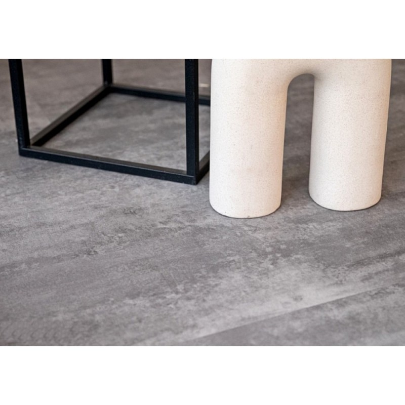 Vinilam - Плитка ПВХ под плитку Vinilam Ceramo Stone Glue Цемент Серый 71616