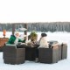 SkylineDesign - Кресло для стола с подушками Skyline Design PACIFIC 2370 SkylineDesign - Кресло для стола с подушками Skyline Design PACIFIC 2370