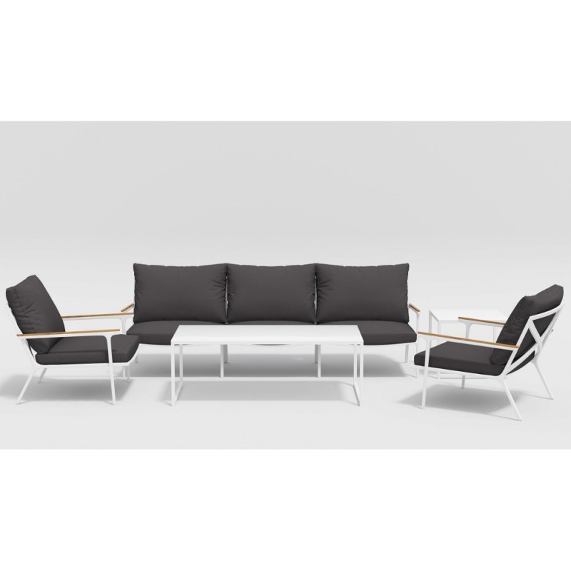Gardenini - Лаунж зона Gardenini Calma Long White Антрацит Gardenini - Лаунж зона Gardenini Calma Long White Антрацит