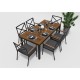 Gardenini - Обеденная зона Gardenini Bella Carbon Calma 180 Цвет: Антрацит Gardenini - Обеденная зона Gardenini Bella Carbon Calma 180 Цвет: Антрацит