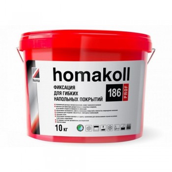 Клей-фиксация Homakoll для гибких напольных покрытий 186 Prof (10 кг)
