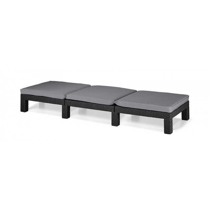 Keter - Шезлонг садовый Keter Daytona серый Keter - Шезлонг садовый Keter Daytona серый