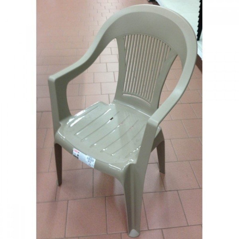 ScabDesign - Кресло Scab Giardino Elegant Scratchproof Monobloc Цвет: тортора ScabDesign - Кресло Scab Giardino Elegant Scratchproof Monobloc Цвет: тортора