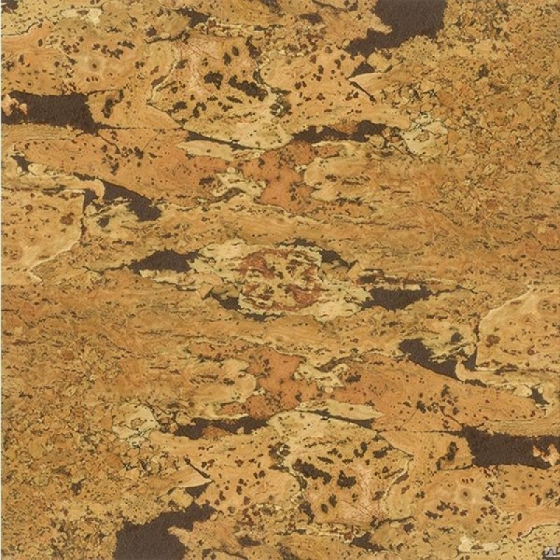 Alde - Стеновые пробковые панели Primus Rustic Broun Granorte