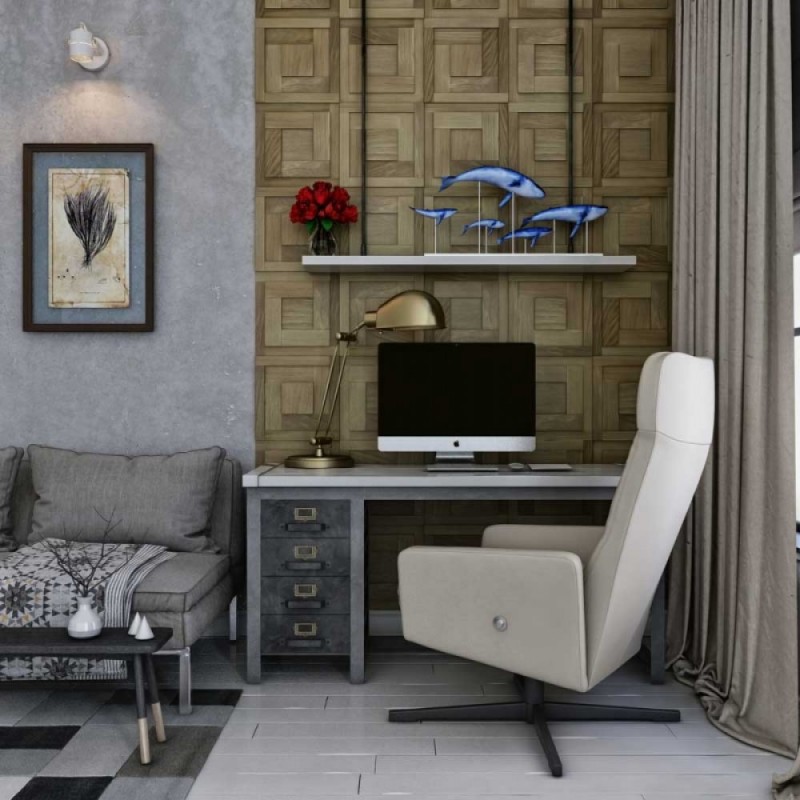 Alde - Стеновые панели Массив дуба - 1002-ST Esse