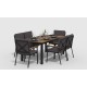 Gardenini - Обеденная зона Gardenini Bella Calma S 180 Цвет: Карбон, антрацит