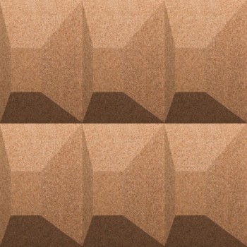 Стеновые пробковые 3D панели Natural Aztec Granorte