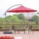 GardenWay - Садовый зонт Garden Way Marseille Bordo GardenWay - Садовый зонт Garden Way Marseille Bordo