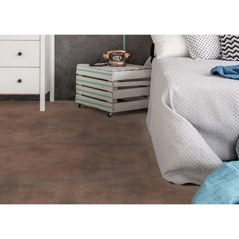 Vinyline - SPC ламинат под плитку Vinyline Hydro Fix Stone Cement Copper Vinyline - SPC ламинат под плитку Vinyline Hydro Fix Stone Cement Copper