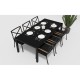 Gardenini - Стол Gardenini Calma Black 220 Gardenini - Стол Gardenini Calma Black 220