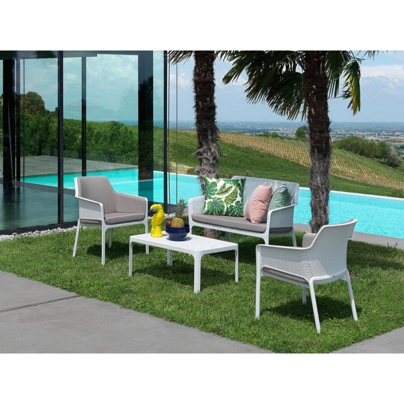 Nardi - Подушка для дивана Nardi Net Bench Цвет: светло-серый