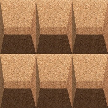 Стеновые пробковые 3D панели Natural Inca Granorte