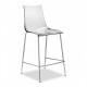 ScabDesign - Стул полубарный Scab Design Zebra Antishock Цвет: хром, бесцветный ScabDesign - Стул полубарный Scab Design Zebra Antishock Цвет: хром, бесцветный