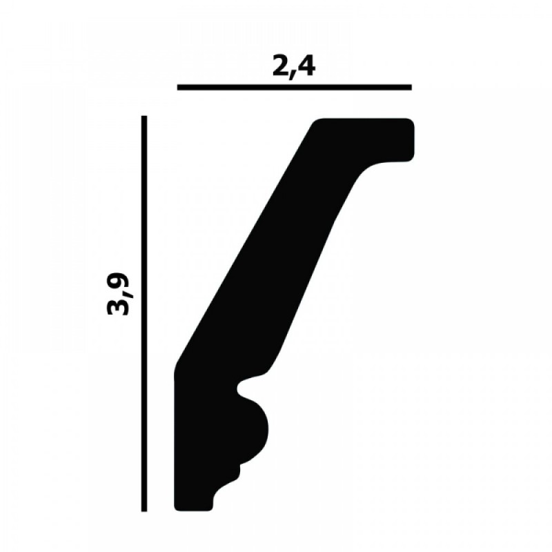 Perfect - Карниз из дюрополимера Perfect P24 Perfect - Карниз из дюрополимера Perfect P24