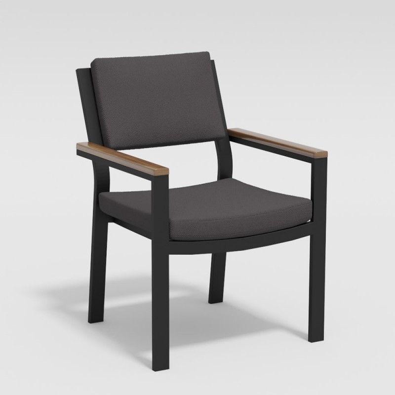 Gardenini - Обеденная зона Gardenini Bella Carbon 180 Цвет: Антрацит Gardenini - Обеденная зона Gardenini Bella Carbon 180 Цвет: Антрацит