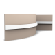Orac® Decor - Профиль многофункциональный из дюрополимера Orac® Decor SX194F SQUARE Orac® Decor - Профиль многофункциональный из дюрополимера Orac® Decor SX194F SQUARE
