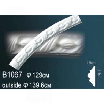 Молдинг Perfect B1067 круговой (бордюр)