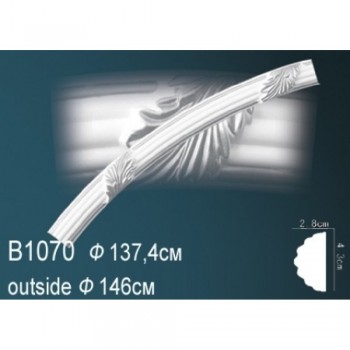 Молдинг Perfect B1070 круговой (бордюр)