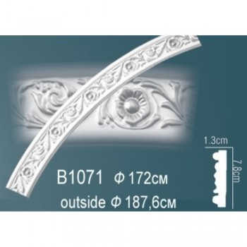 Молдинг Perfect B1071 круговой (бордюр)