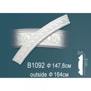 Молдинг Perfect B1092 круговой (бордюр)