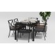 Gardenini - Стол Gardenini Calma Black 180