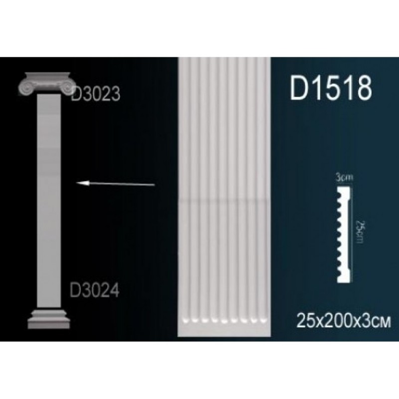 Perfect - Обрамление дверных и оконных проемов Perfect D1518
