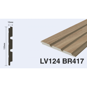 Панель декоративная HIWOOD LV124 BR417