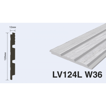 Панель декоративная HIWOOD LV124L W36