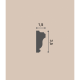 Orac® Decor - Молдинг из дюрополимера Orac® Decor PX117 Orac® Decor - Молдинг из дюрополимера Orac® Decor PX117
