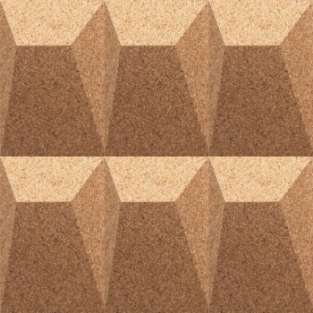 Стеновые пробковые 3D панели Natural Ramp Granorte