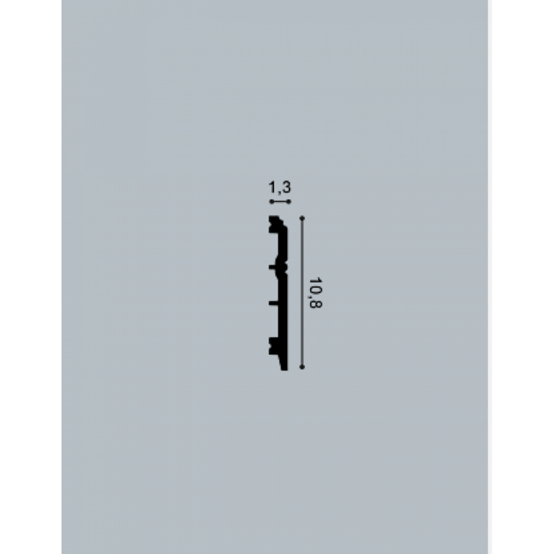 Orac® Decor - Плинтус напольный из дюрополимера Orac® Decor SX105F Orac® Decor - Плинтус напольный из дюрополимера Orac® Decor SX105F
