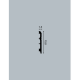 Orac® Decor - Плинтус напольный из дюрополимера Orac® Decor SX105F Orac® Decor - Плинтус напольный из дюрополимера Orac® Decor SX105F