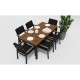 Gardenini - Обеденная зона Gardenini Bella Carbon 180 Цвет: Чёрный Gardenini - Обеденная зона Gardenini Bella Carbon 180 Цвет: Чёрный