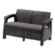 Keter - Диван Keter Corfu love seat графит