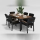 Gardenini - Обеденная зона Gardenini Bella Carbon 180 Цвет: Чёрный Gardenini - Обеденная зона Gardenini Bella Carbon 180 Цвет: Чёрный