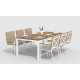 Gardenini - Обеденная зона Gardenini Bella Calma S 220 Цвет: Белый, бежевый